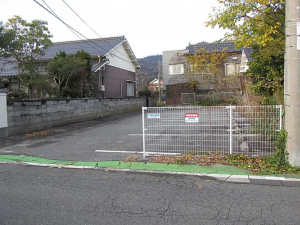 境港市東本町、土地の画像です