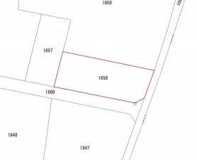 米子市二本木、土地の間取り画像です
