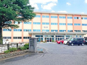 米子市旗ヶ崎、新築一戸建ての中学校画像です
