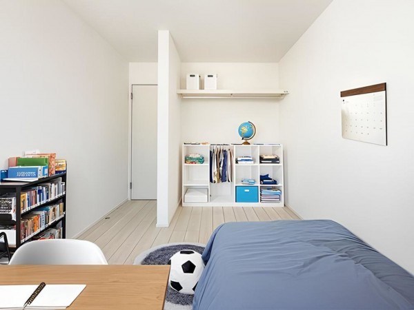 米子市旗ヶ崎、新築一戸建ての子ども部屋画像です