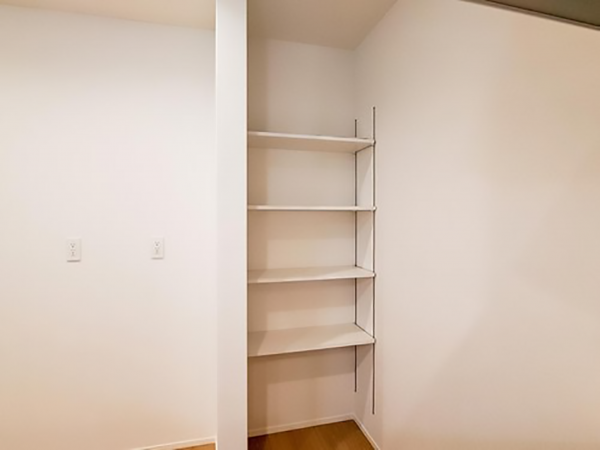 出雲市小山町、新築一戸建ての収納画像です