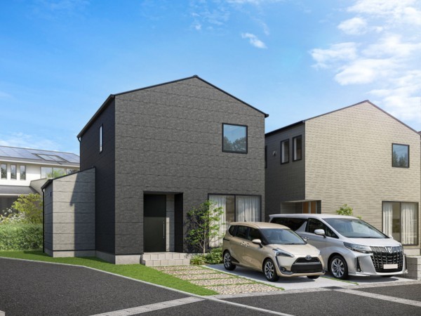 鳥取市浜坂、新築一戸建ての外観画像です