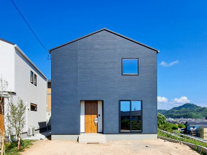 鳥取市浜坂、新築一戸建ての外観画像です