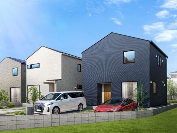 鳥取市浜坂、新築一戸建ての外観画像です