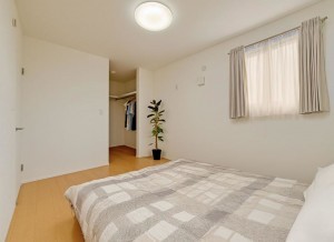 出雲市大津町、新築一戸建ての寝室画像です