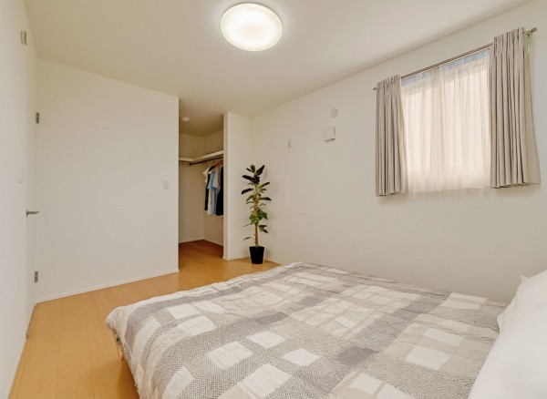 米子市尾高、新築一戸建ての寝室画像です