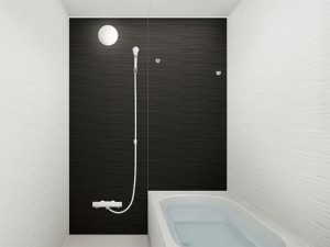 出雲市小山町、新築一戸建ての風呂画像です