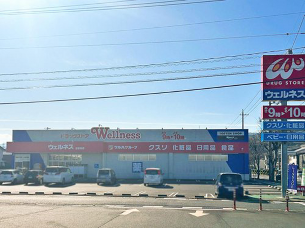 倉吉市、新築一戸建てのドラッグストア画像です