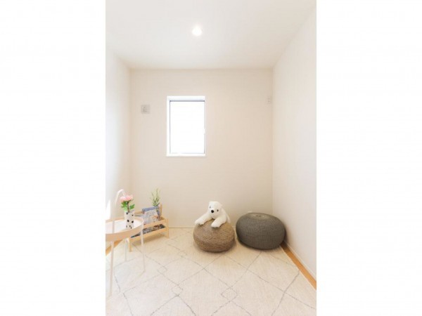 米子市東福原、新築一戸建ての居間画像です