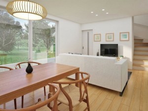 松江市西川津町、土地の内装画像です