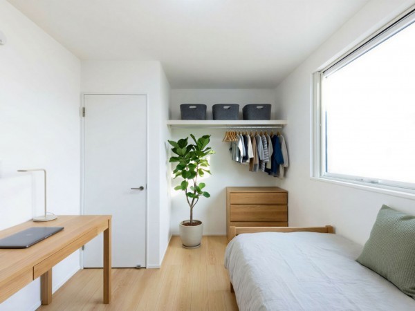 鳥取市岩倉、新築一戸建ての寝室画像です