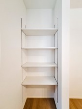 松江市東出雲町揖屋、新築一戸建ての収納画像です