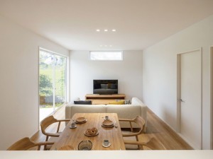 八頭郡八頭町、新築一戸建ての居間画像です