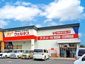松江市上乃木、新築一戸建てのドラッグストア画像です