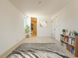 米子市上福原、新築一戸建ての居間画像です