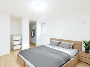 出雲市小山町、新築一戸建ての寝室画像です