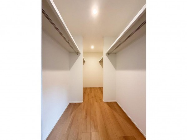 米子市旗ヶ崎、新築一戸建ての収納画像です