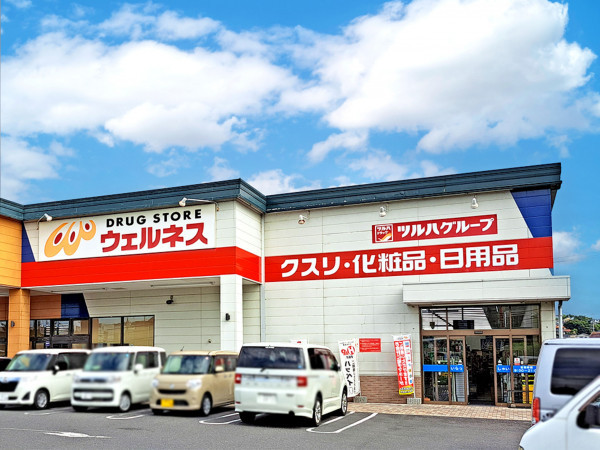 松江市上乃木、土地のドラッグストア画像です