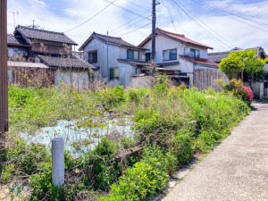 出雲市斐川町直江、土地の外観画像です