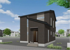 出雲市渡橋町、新築一戸建ての画像です