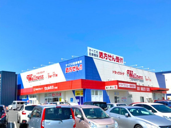 松江市乃木福富町、土地のドラッグストア画像です