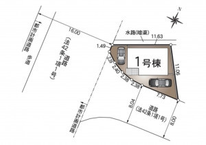 出雲市塩冶町、新築一戸建ての画像です