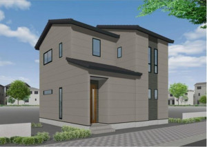 出雲市斐川町併川、新築一戸建ての画像です
