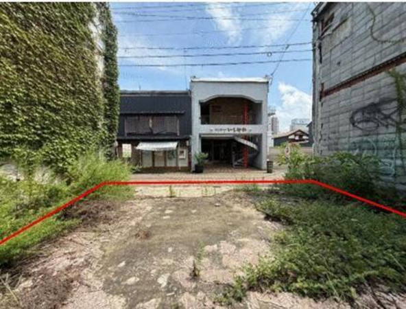 米子市道笑町、土地の画像です
