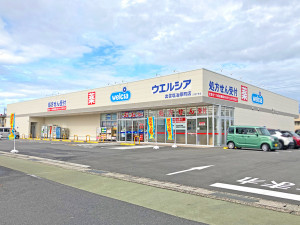 出雲市古志町、土地のドラッグストア画像です
