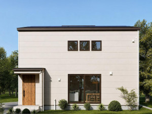松江市古志原、土地の建築プラン例画像です