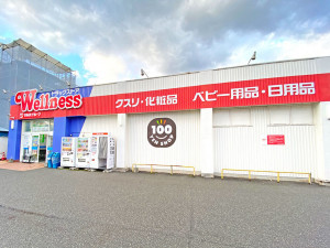 松江市西川津町、新築一戸建てのドラッグストア画像です