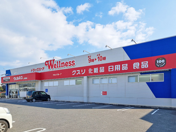 米子市上福原、新築一戸建てのドラッグストア画像です