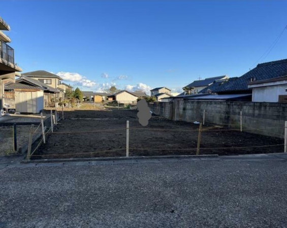 亀山市関町中町、土地の間取り画像です