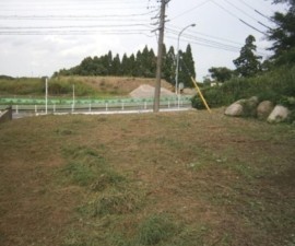 亀山市野村、土地の画像です