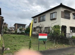 鈴鹿市住吉、土地の間取り画像です