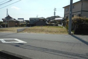 亀山市田村町、土地の間取り画像です