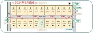 鈴鹿市長太栄町、土地の間取り画像です