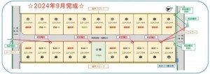 鈴鹿市長太栄町、土地の間取り画像です