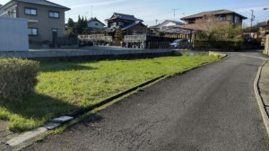 亀山市関町木崎、土地の間取り画像です