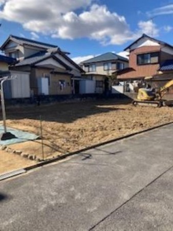 鈴鹿市寺家、土地の間取り画像です