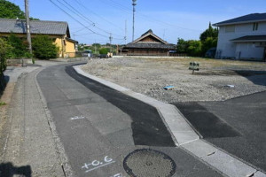 亀山市川崎町、土地の間取り画像です