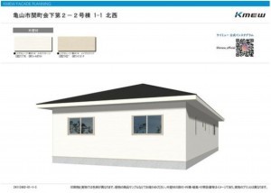 亀山市関町会下、新築一戸建ての画像です