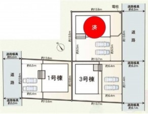 鈴鹿市東磯山、新築一戸建ての画像です