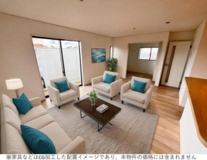 鈴鹿市東磯山、新築一戸建ての画像です