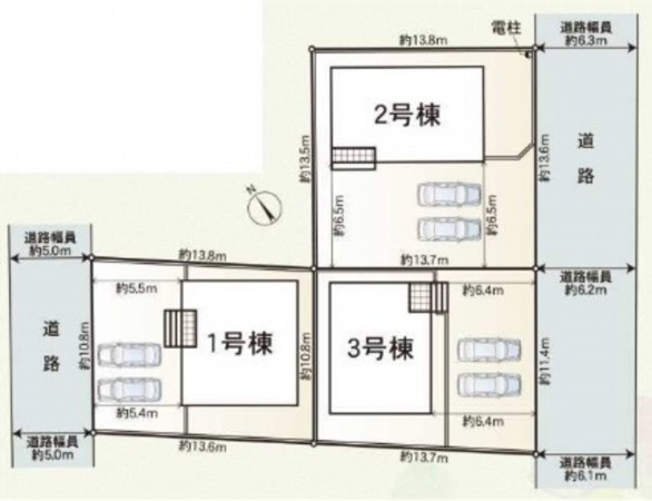 鈴鹿市東磯山、新築一戸建ての画像です