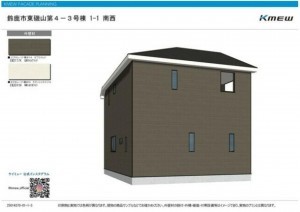 鈴鹿市東磯山、新築一戸建ての画像です