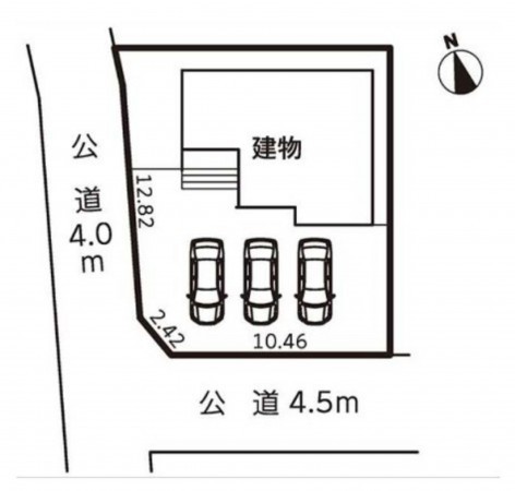 鈴鹿市弓削町、新築一戸建ての画像です