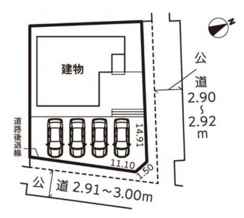 鈴鹿市稲生塩屋、新築一戸建ての画像です