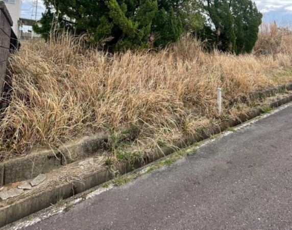 亀山市関ケ丘、土地の間取り画像です