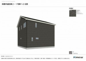 鈴鹿市道伯、新築一戸建ての画像です